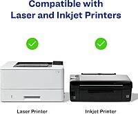 Avery Matte White Removable Oval Labels, Sure Feed Technology, Print-to-The-Edge