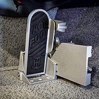 T-H Marine HF-1-DP Hot Foot Original Foot Throttle - Universal, Silver