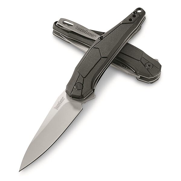 Kershaw Lightyear Assisted Opening Knife Black GFN (3.1" Bead Blast) 1395