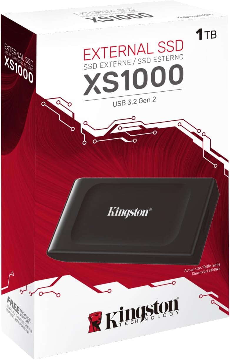 KINGSTON XS1000 & XS2000 Portable External SSDs
