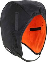 Ergodyne N-Ferno 6850 Winter Hard Hat Liner - 2-Layer, Fleece-Lined, Cotton Shell, Reg-Length One Size