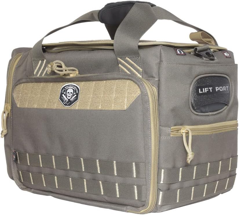 G.P.S. GPS-1512MLBRK Range bag GPS-1512MLBRK Backpack Holds 4 handguns, lockable