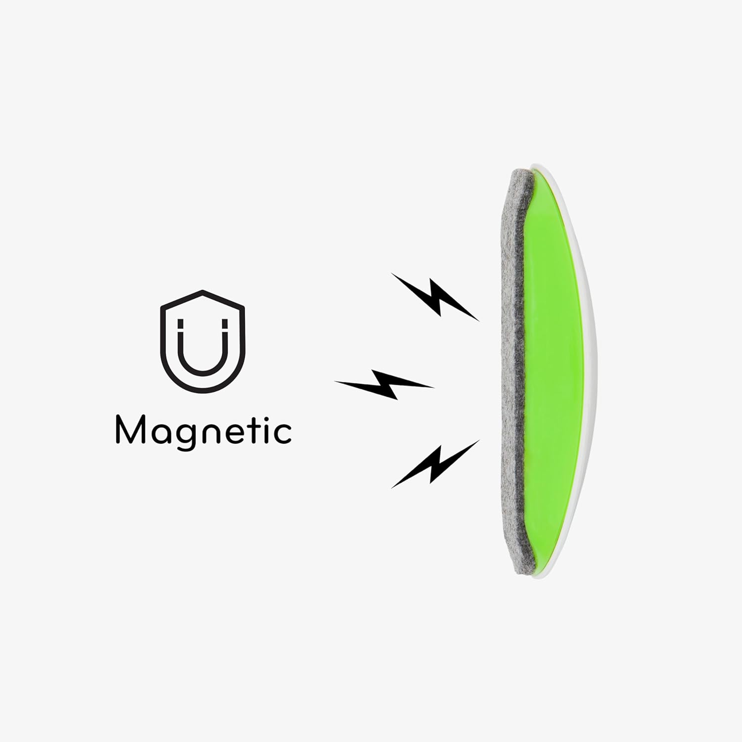 U Brands Magnetic Dry Erase Felt Eraser