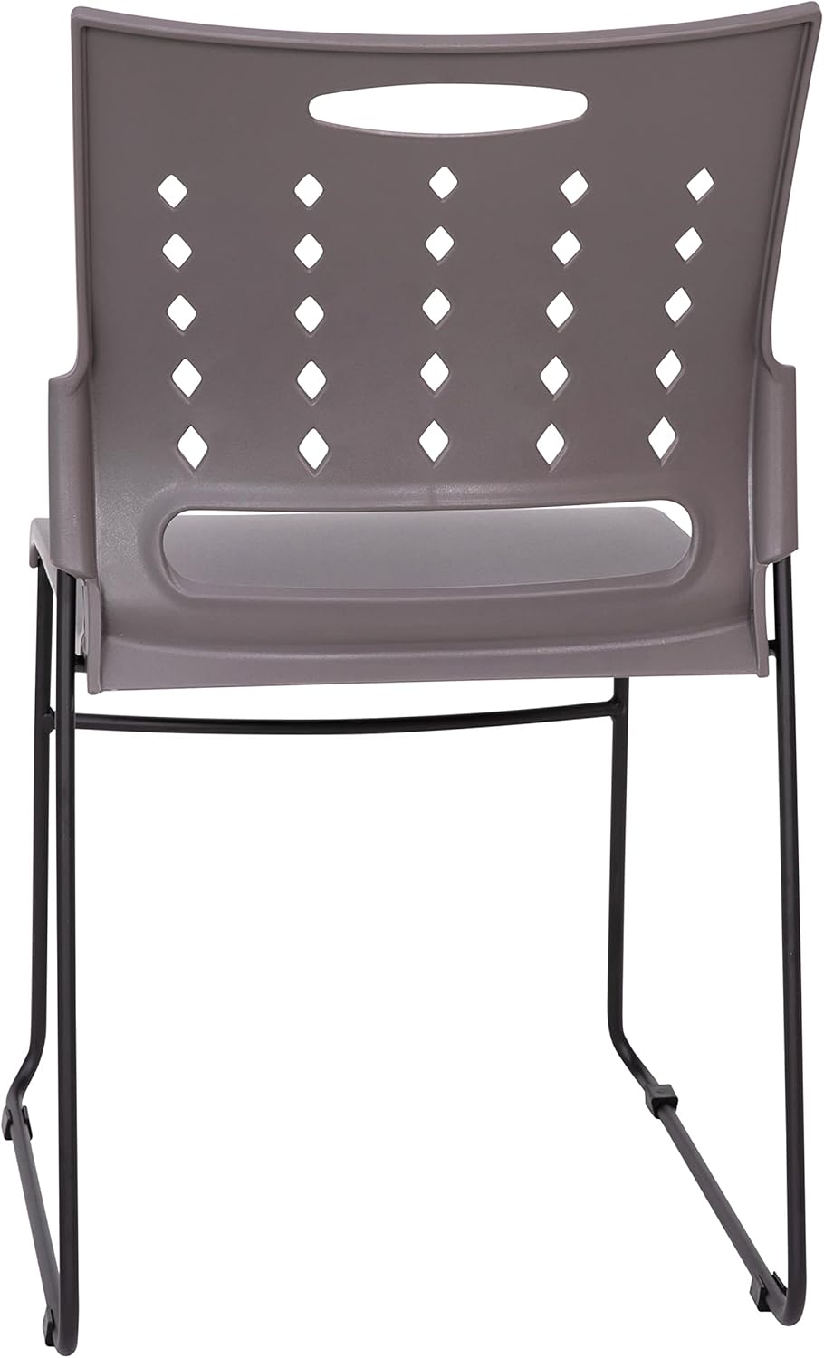 Flash Furniture Hercules Series 881 lb. Capacity Sled Base Stack Chair with Air-Vent Back