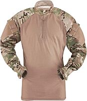 TRU-SPEC T.R.U. 1/4 Zip Combat Shirt, Men's Tactical Long Sleeve