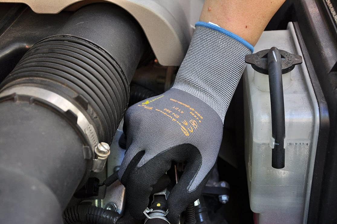 Endurance Pro Seamless Knit Nylon Gloves with Micro-Foam Nitrile Grip