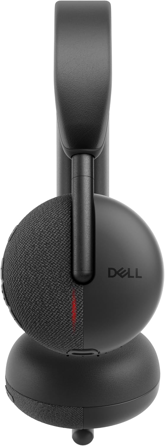 Dell WL3024 Wireless Headset - AI Noise Cancellation, Teams & Zoom Certified - Black