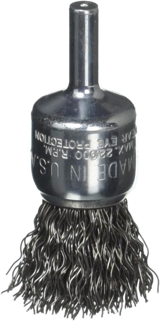 Weiler #36046 3/4 Crimp End Wheel