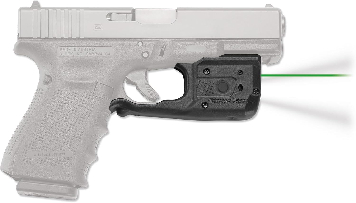 CRIMSON TRACE LL-807 Laserguard Pro with Tactical Flashlight for GLOCK Pistols