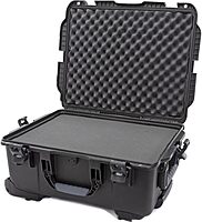 NANUK Wheeled Series 955 Lightweight NK-7 Resin Waterproof Hard Case with Foam Insert, Black