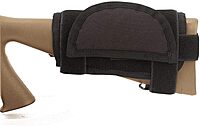 VooDoo Tactical 20-8888001000 Valor Standard Stock Shell Carry Black