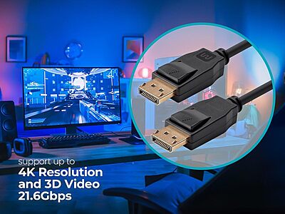 Monoprice Select Series DisplayPort 1.2/1.2a Cable