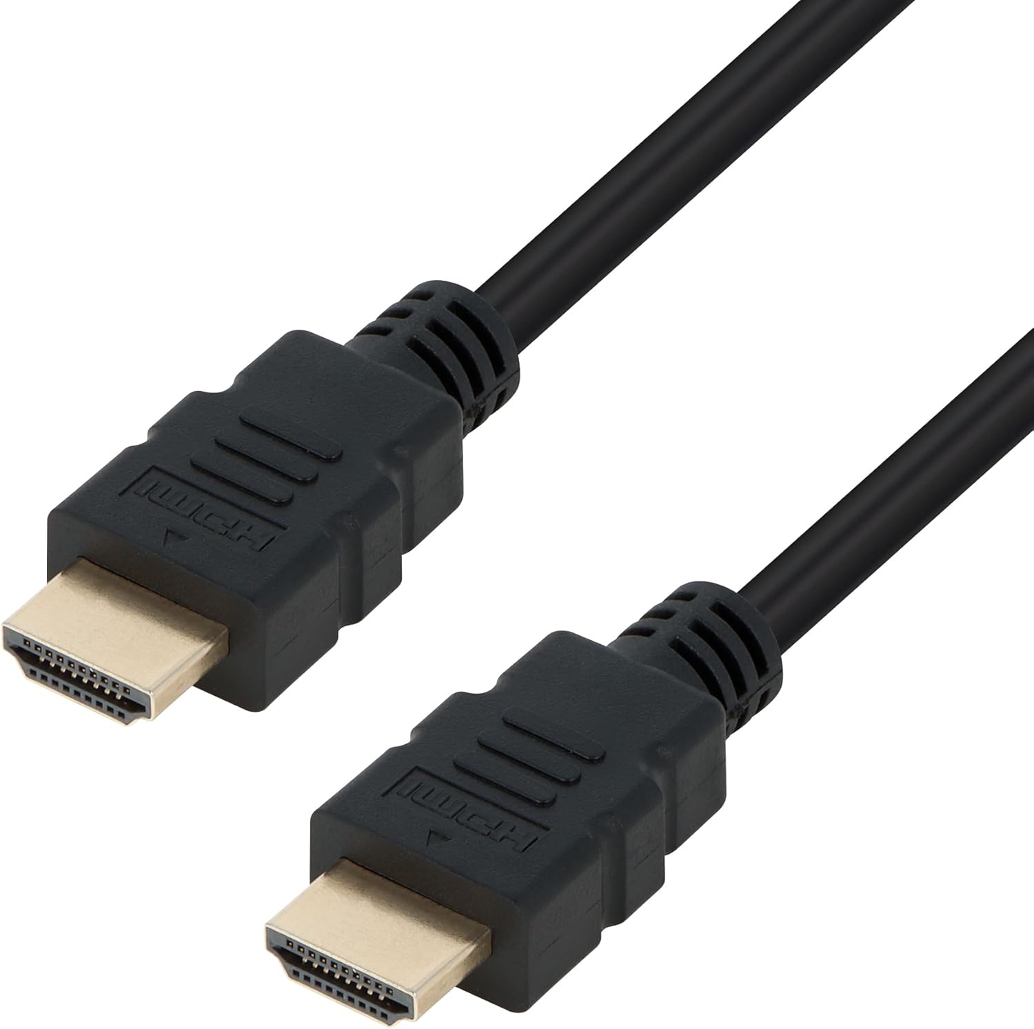 VisionTek HDMI 6Ft Cable, High-Speed 4k 2.0 Cord, 60Hz, 18Gbps, USB (M/M), Compatible with TV/PS5/Xbox/Roku, Black, 901287