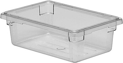 Cambro Camwear Food Box, Clear Polycarbonate