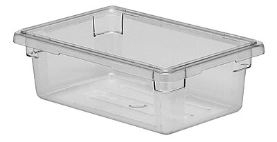 Cambro Camwear Food Box, Clear Polycarbonate