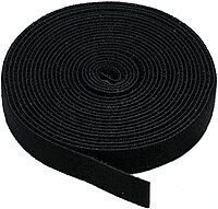 Monoprice Hook and Loop Fastening Tape - 0.75 Inch, 5 Yards Per Roll