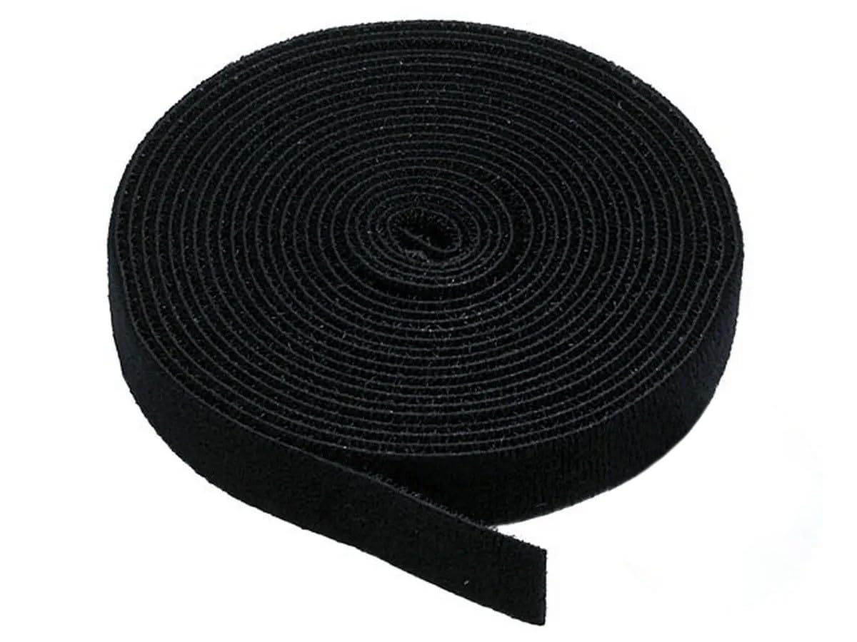 Monoprice Hook and Loop Fastening Tape - 0.75 Inch, 5 Yards Per Roll