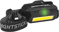 Nightstick USB-4510 Multi-Flood USB Headlamp w/ Brim Clip & Strap - LiPo Rechargeable