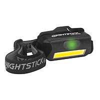 Nightstick USB-4510 Multi-Flood USB Headlamp w/ Brim Clip & Strap - LiPo Rechargeable