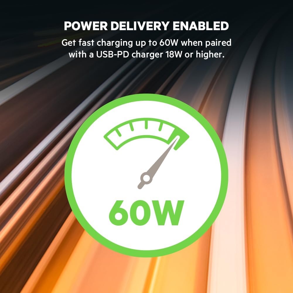 Belkin RockStar USB-C Audio + Charge Adapter, Headphone Adapter w/ USB-C 60W Power Delivery Fast Charging for iPhone
