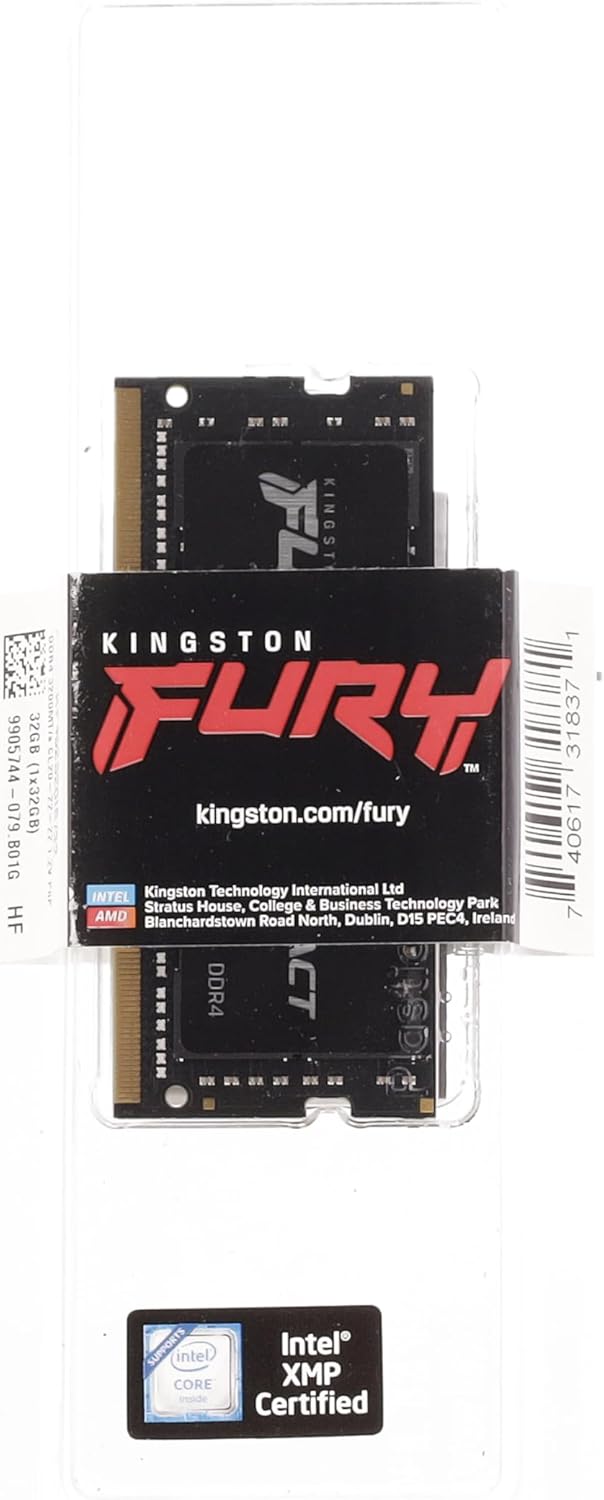 Kingston FURY Impact DDR4 3200MT/s CL20 SODIMM Laptop Memory