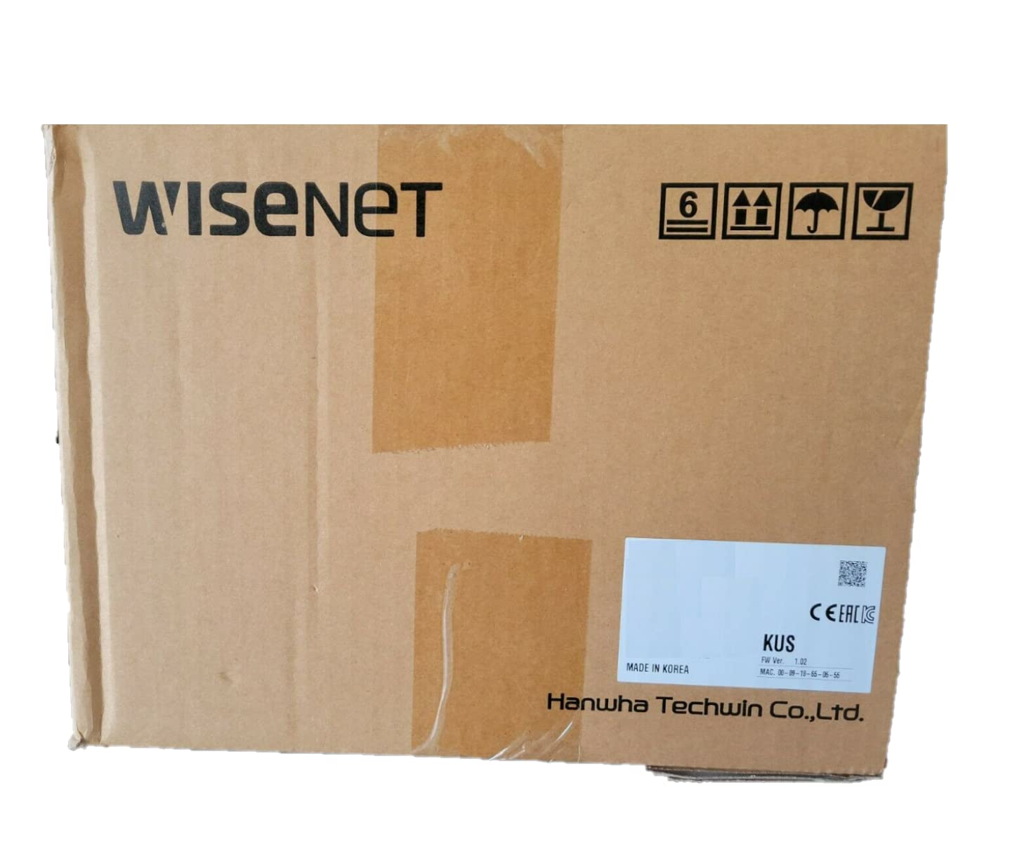 HANWHA WISENET XNO-9082R 4K IR Motorized Bullet Camera