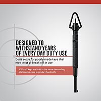 ASP Handcuff Keys for Police Restraints and Security Professionals S1 Handcuff Key Black