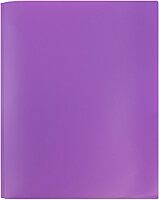 JAM Paper Plastic 2-Pocket POP Folders with Metal Prongs