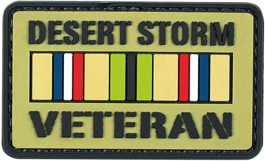 VooDoo Tactical 07-0810000000 Desert Storm Veteranrubber Patch