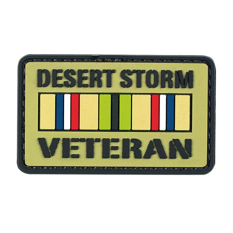 VooDoo Tactical 07-0810000000 Desert Storm Veteranrubber Patch