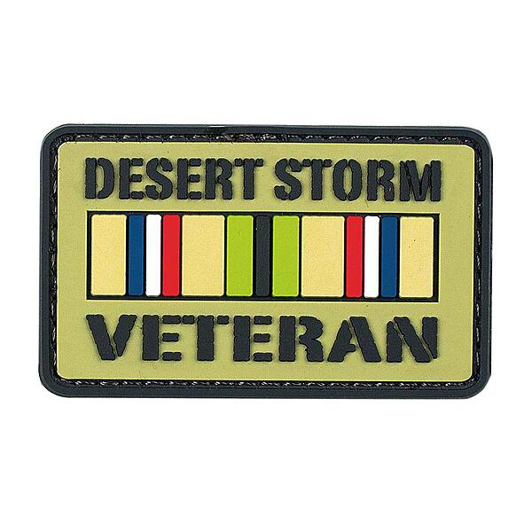 VooDoo Tactical 07-0810000000 Desert Storm Veteranrubber Patch