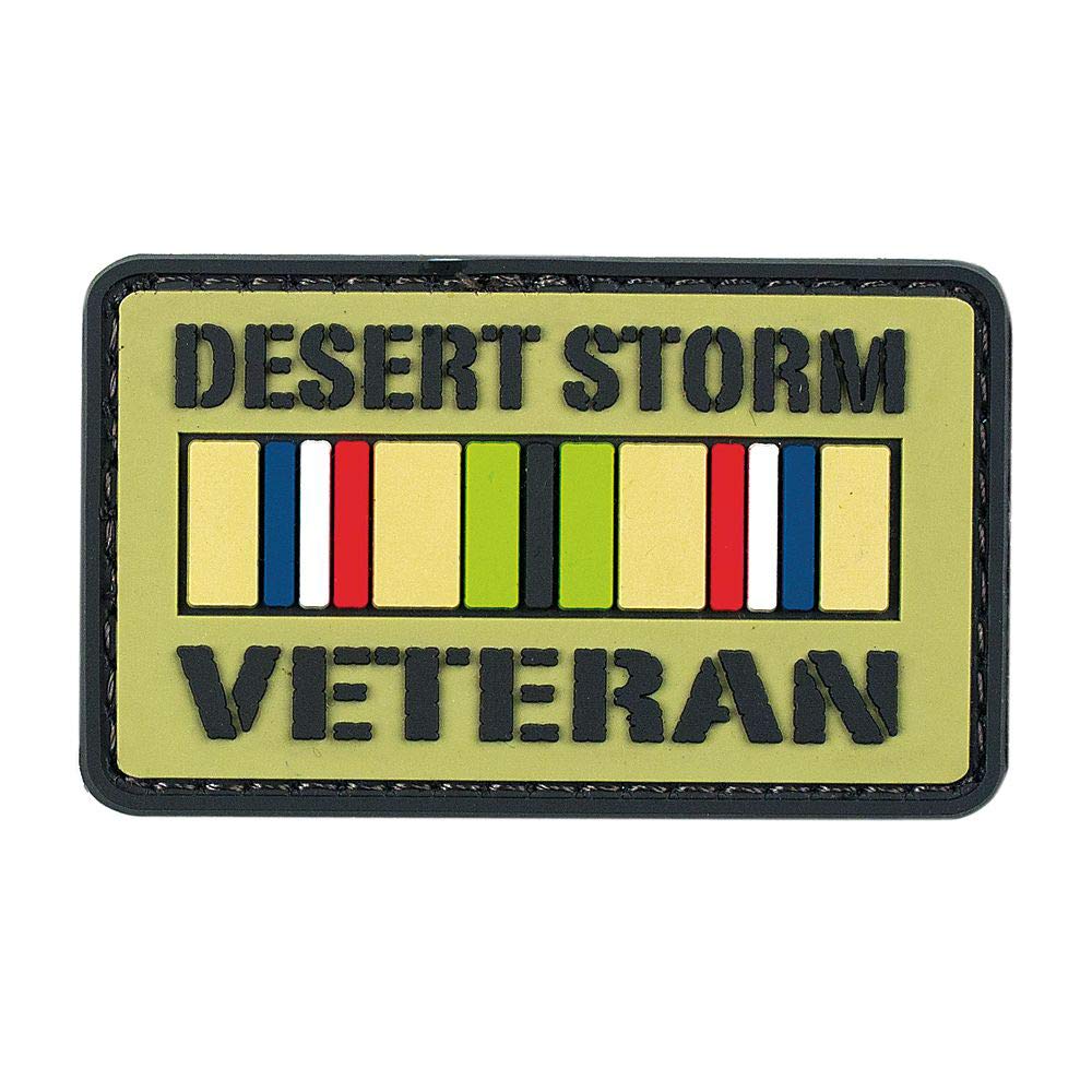 VooDoo Tactical 07-0810000000 Desert Storm Veteranrubber Patch