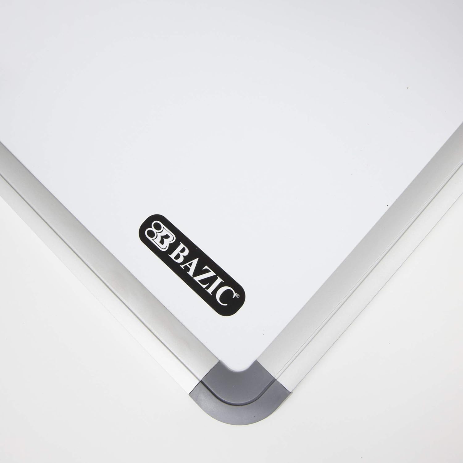 BAZIC Magnetic Dry Erase Board Aluminium Frame 24"x36", Whiteboard, Dry Erase Markers, Magnets, Board Cleaner