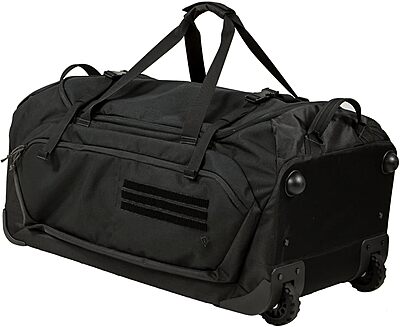First Tactical 180022-019-1SZ Specialist Rolling Duffle Black 1SZ