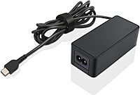Lenovo 45W USB-C AC Adapter - 45 W - 120 V AC, 230 V AC Input - 5 V DC, 9 V DC, 15 V DC, 20 V DC Output - 3 A