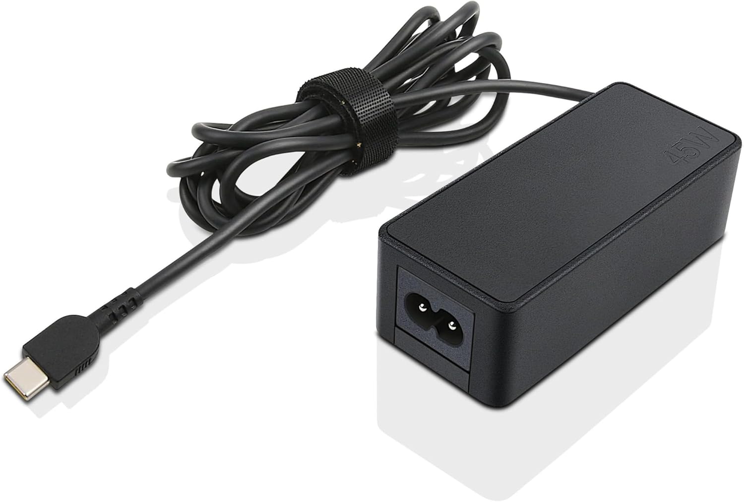 Lenovo 45W USB-C AC Adapter - 45 W - 120 V AC, 230 V AC Input - 5 V DC, 9 V DC, 15 V DC, 20 V DC Output - 3 A