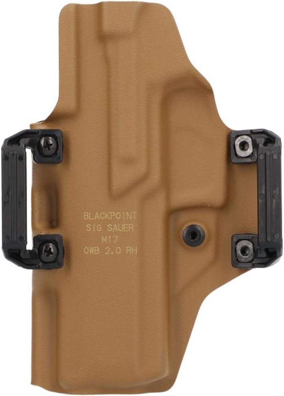 SIG SAUER P320-M17 Adjustable OWB BlackPoint Durable Lightweight Tactical Right-Handed Concealed Carry Holster