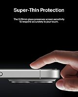 Belkin ScreenForce InvisiGlass Privacy Screen Protector for iPhone 16, 15, & 14 Pro - Slim & Scratch-Resistant