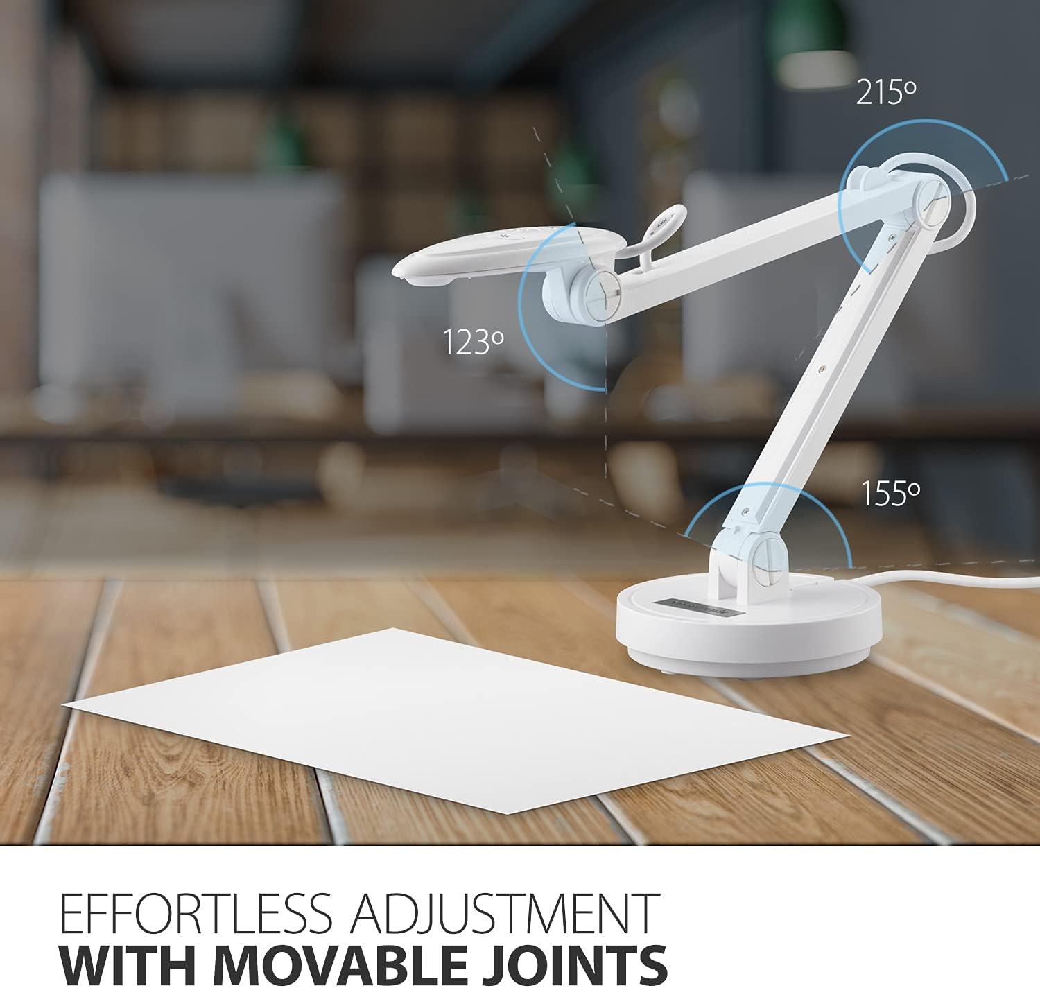 ViewSonic VB-VIS-002 8MP USB Document Camera with Adjustable Arm, Auto Focus, Digital Zoom with Windows, MacOS