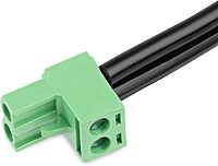 StarTech.com 160W Universal DC Power Adapter (24V/6.6A), 4ft(1.2m) 2-Wire Cord, 2/3-Pin Terminal Blocks, 100-240V AC/DC External Power Supply for Industrial USB Hubs, NA/UK/EU/ANZ (160W-POWER-ADAPTER)