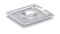 Vollrath Super Pan V 1/6 Size Slotted Pan Cover, Silver