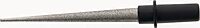 Schrade Delta Class Hone Cone with Diamond Dust Tapered Sharpening Rod , 4.6" for Knife Sharpening and EDC