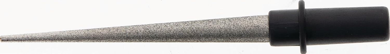 Schrade Delta Class Hone Cone with Diamond Dust Tapered Sharpening Rod , 4.6" for Knife Sharpening and EDC