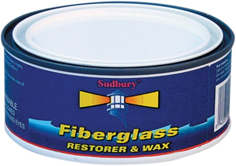Sudbury 410 Fiberglass Restorer and Wax, 11-Ounce Paste