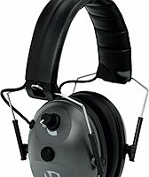 WALKER'S Single Mic Compact Folding Sound-Enhancing Hunting Gun Range Shooting Hearing Protection Electronic Muff