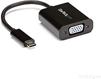 StarTech.com USB-C to VGA Adapter - Thunderbolt 3 Compatible