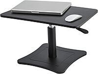 Victor Dc230 Adjustable Laptop Stand, 21 x 13 x 12 to 15.75, Black, Supports 20 Lbs