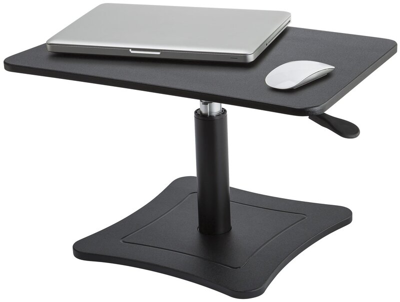 Victor Dc230 Adjustable Laptop Stand, 21 x 13 x 12 to 15.75, Black, Supports 20 Lbs