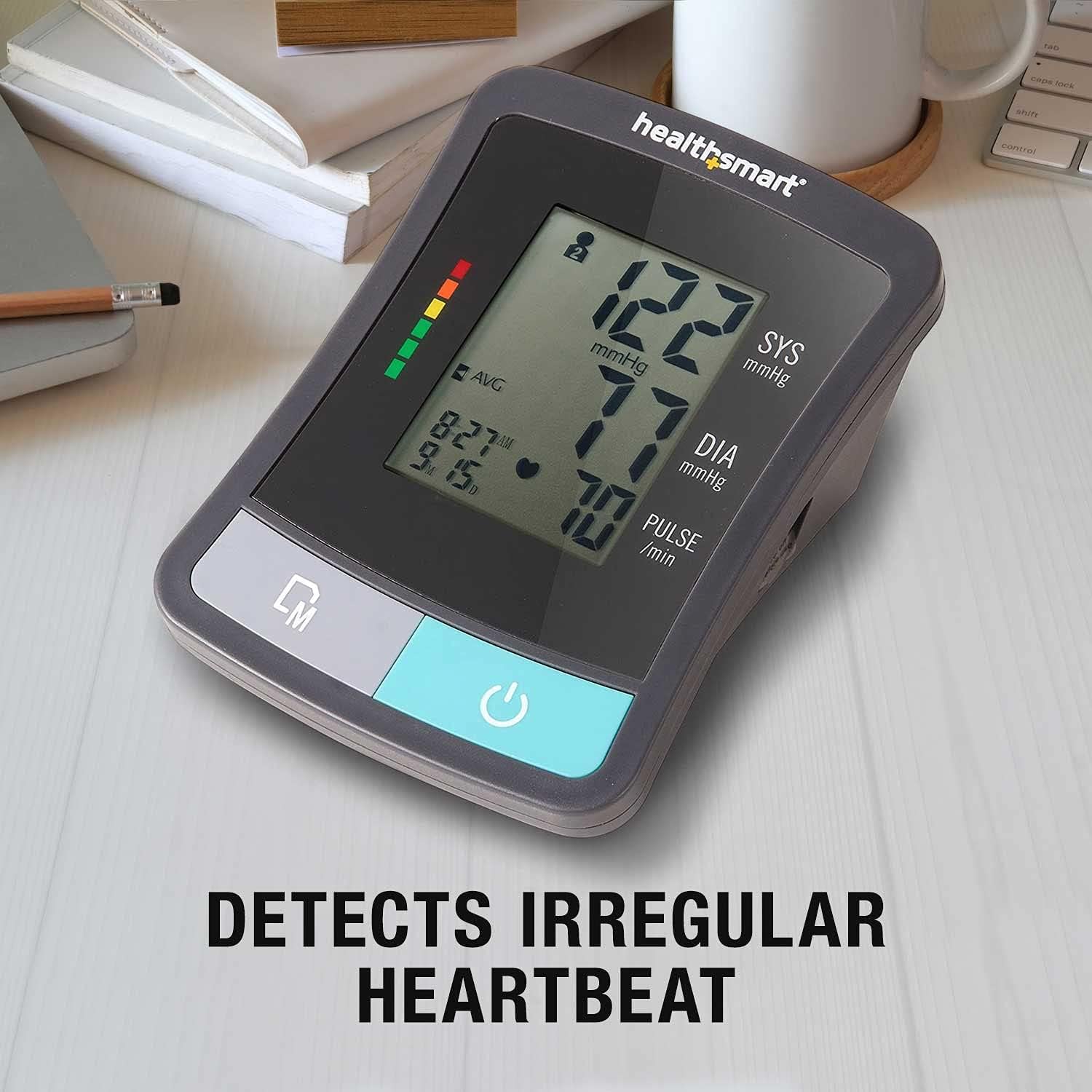 HealthSmart Digital Blood Pressure Monitor (Upper Arm & Wrist)