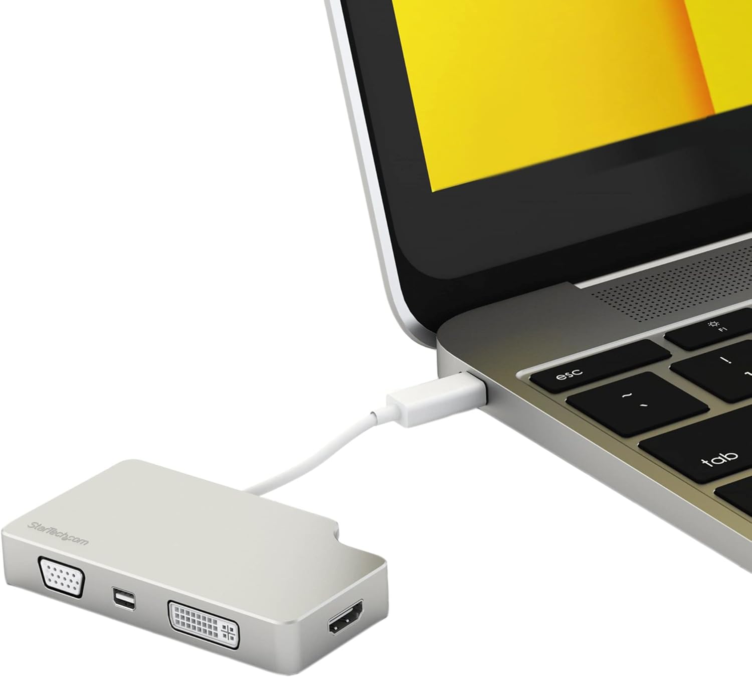 StarTech.com USB C Multiport Video Adapter with HDMI, VGA, Mini DisplayPort or DVI - or DVI (1080p)